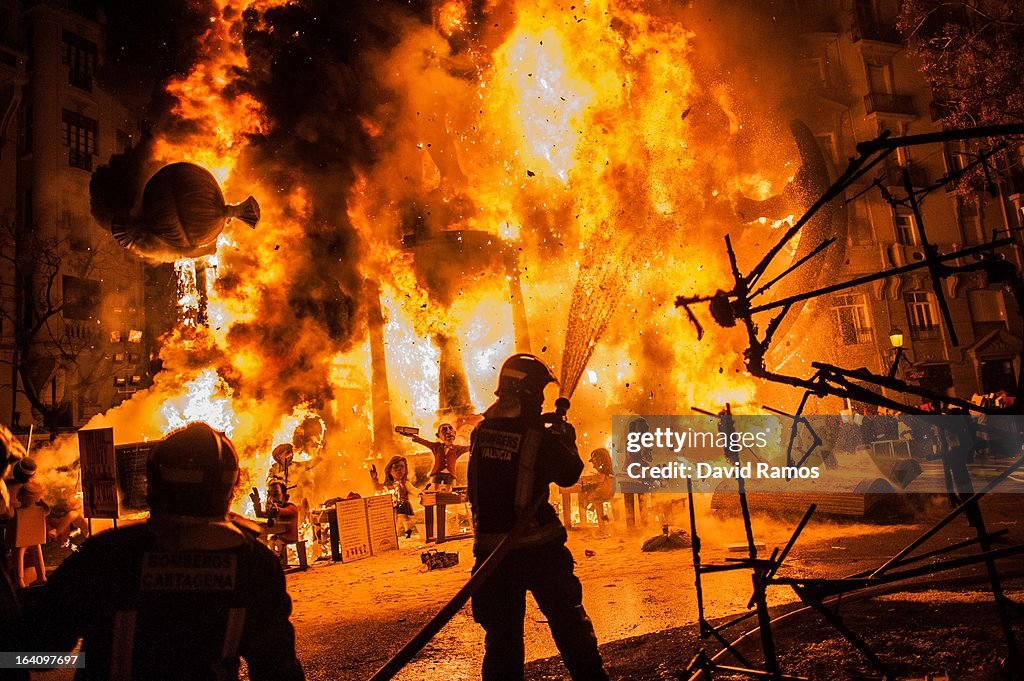 Las Fallas Festival In Valencia