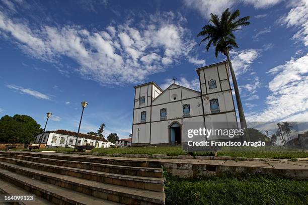 igreja matriz de nossa senhora do rosário - pirenó - ゴイアス ストックフォトと画像