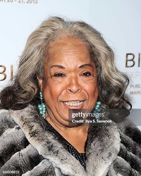 Actress Della Reese attends "The Bible Experience" Opening Night Gala at The Bible Experience on March 19, 2013 in New York City.