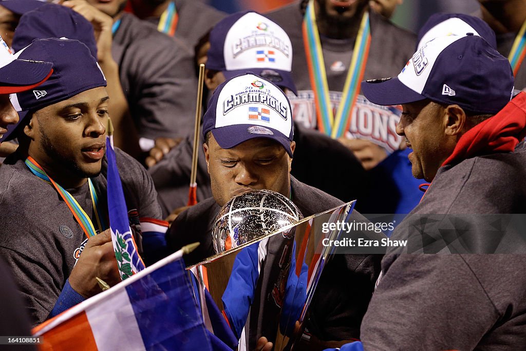 World Baseball Classic - Championship - Puerto Rico v Dominican Republic