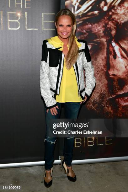 Singer/actress Kristin Chenoweth attends "The Bible Experience" Opening Night Gala at The Bible Experience on March 19, 2013 in New York City.