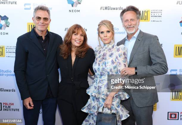 Tim Daly, Robin Bronk, Cheryl Hines and Steven Weber attend the 10th Annual LMGI Awards Honoring Location Managers at The Eli and Edythe Broad Stage...