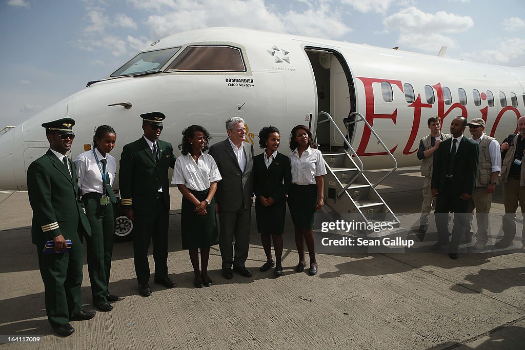 German President Gauck Visits Ethiopia