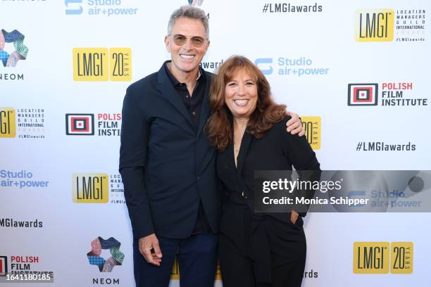 Tim Daly and Robin Bronk attend the 10th Annual LMGI Awards Honoring Location Managers at The Eli and Edythe Broad Stage on August 26, 2023 in Santa...