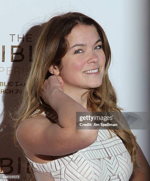 Lenay Dunn attends "The Bible Experience" Opening Night Gala at The Bible Experience on March 19, 2013 in New York City.