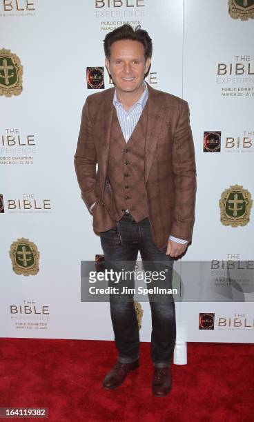 Executive Producers Mark Burnett attends "The Bible Experience" Opening Night Gala at The Bible Experience on March 19, 2013 in New York City.
