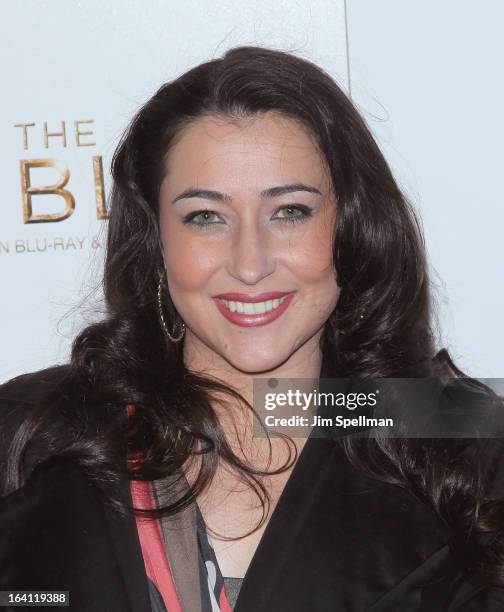 Singer Jeannie Ortega attends "The Bible Experience" Opening Night Gala at The Bible Experience on March 19, 2013 in New York City.