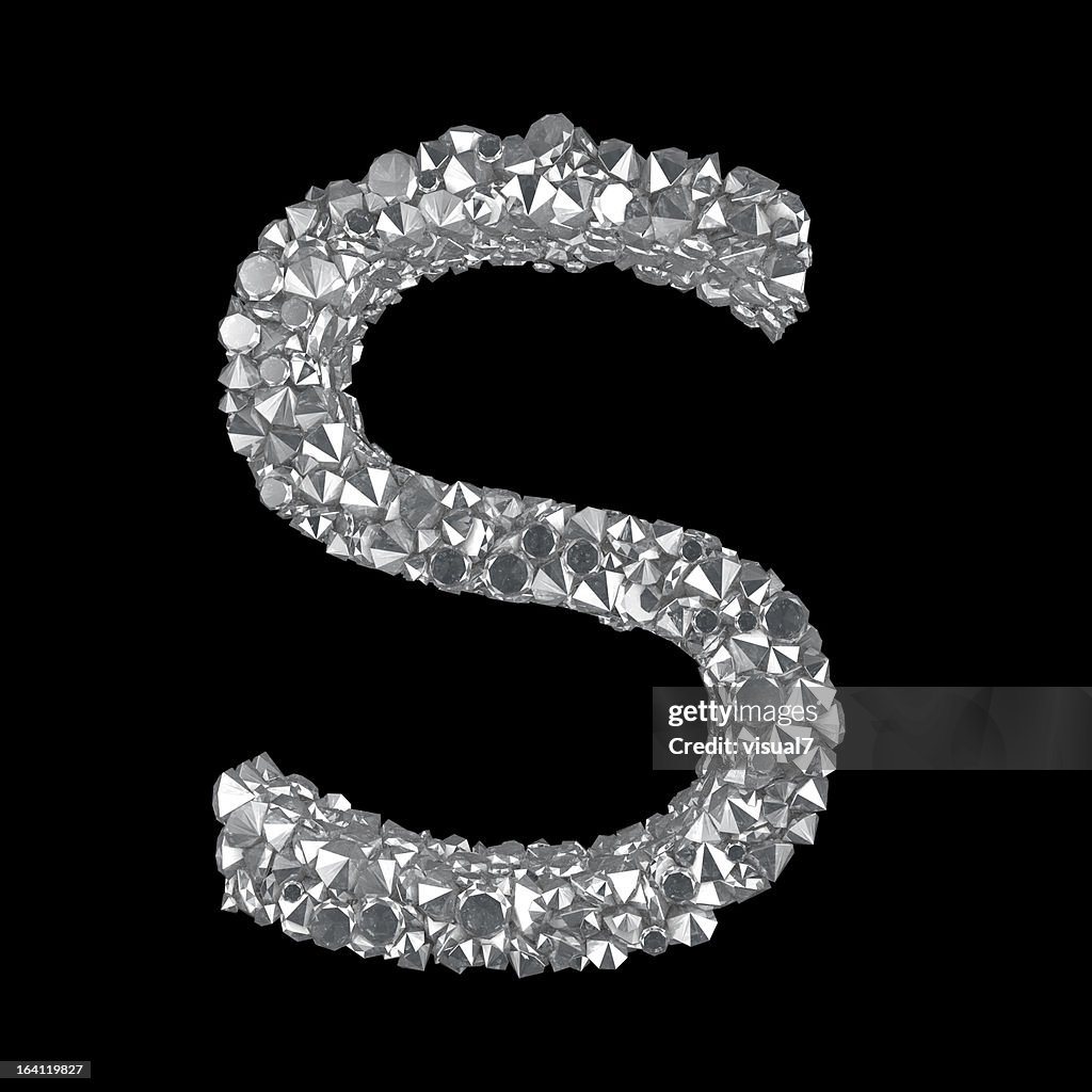 Diamond letra S
