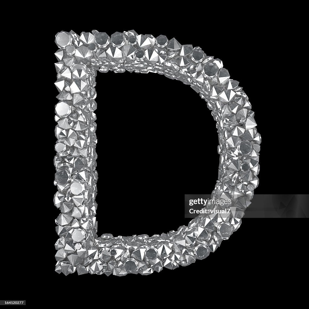 Diamond Letra D