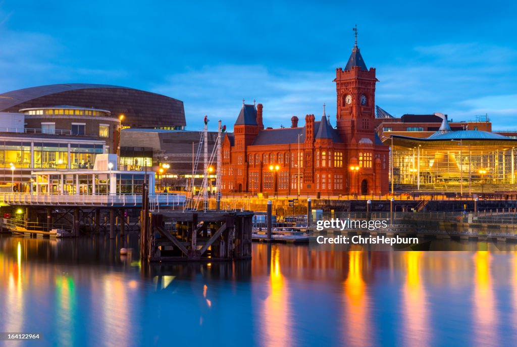 Bucht von Cardiff, Wales