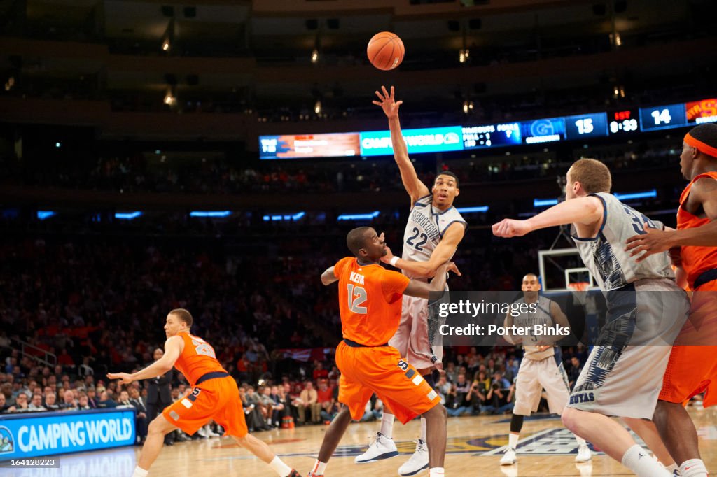 Syracuse University vs Georgetown University, 2013 Big East Tournament