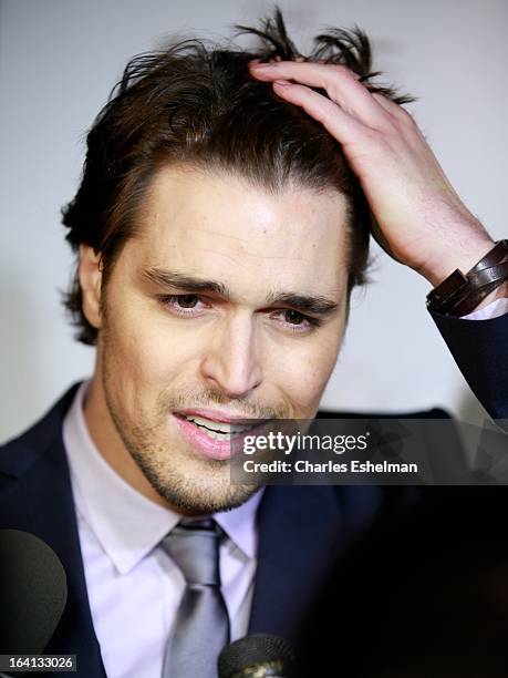 Actor Diogo Morgado attends "The Bible Experience" Opening Night Gala at The Bible Experience on March 19, 2013 in New York City.