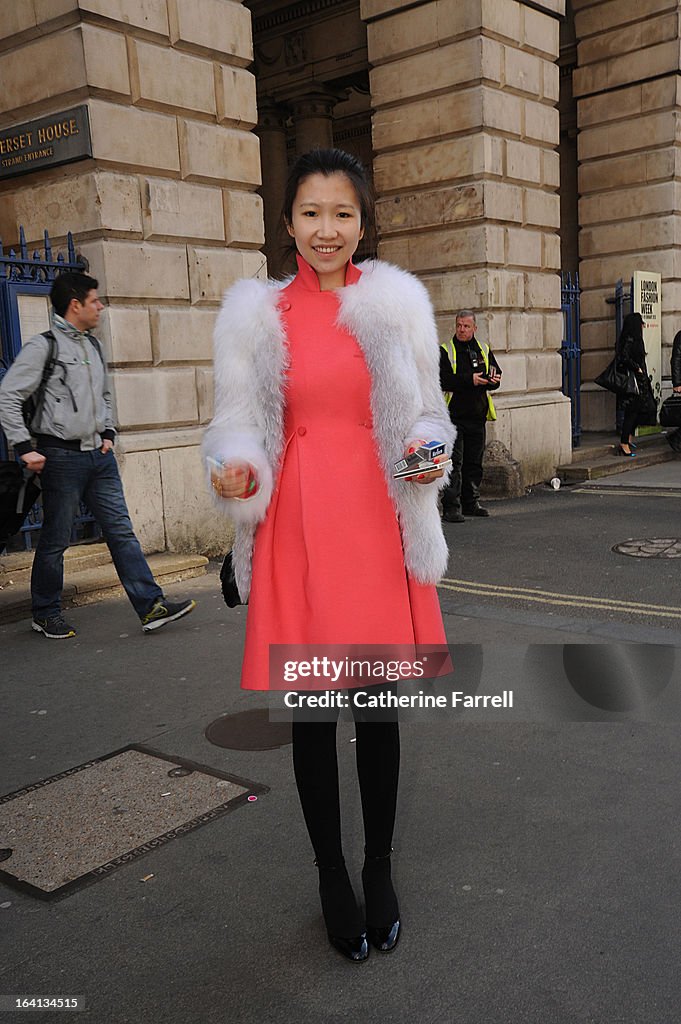 Street Style: Day 3 - LFW F/W 2013