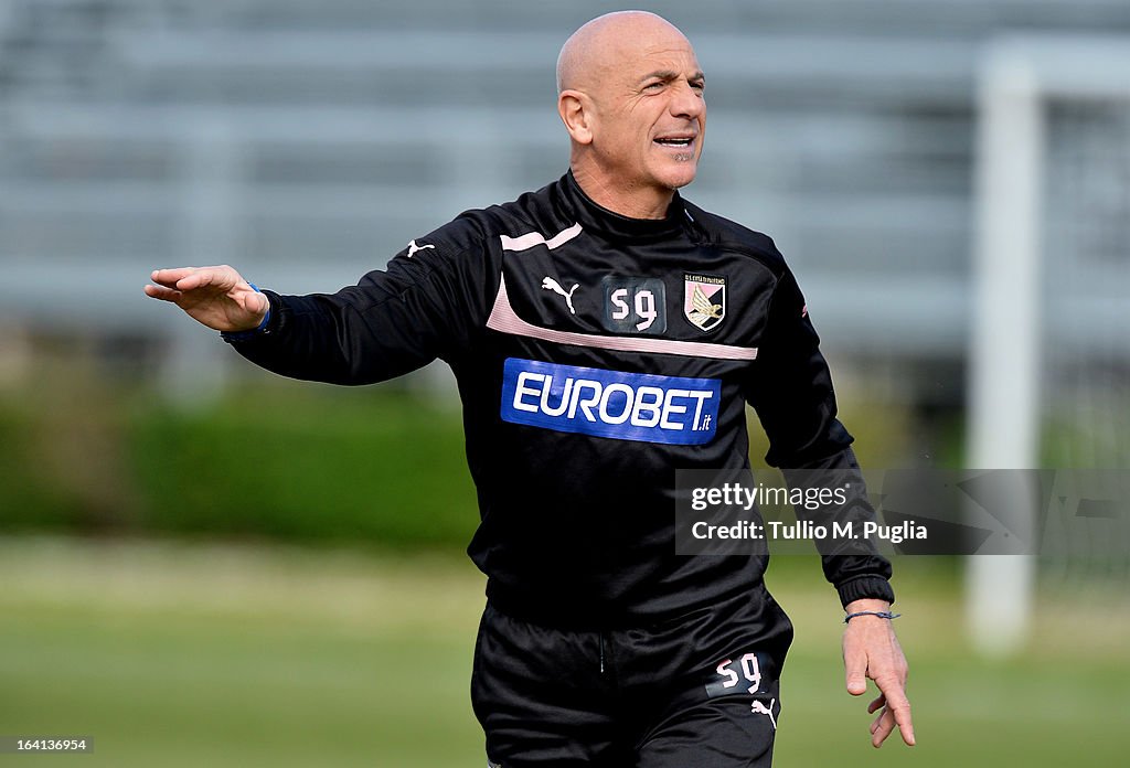 US Citta di Palermo Training Session