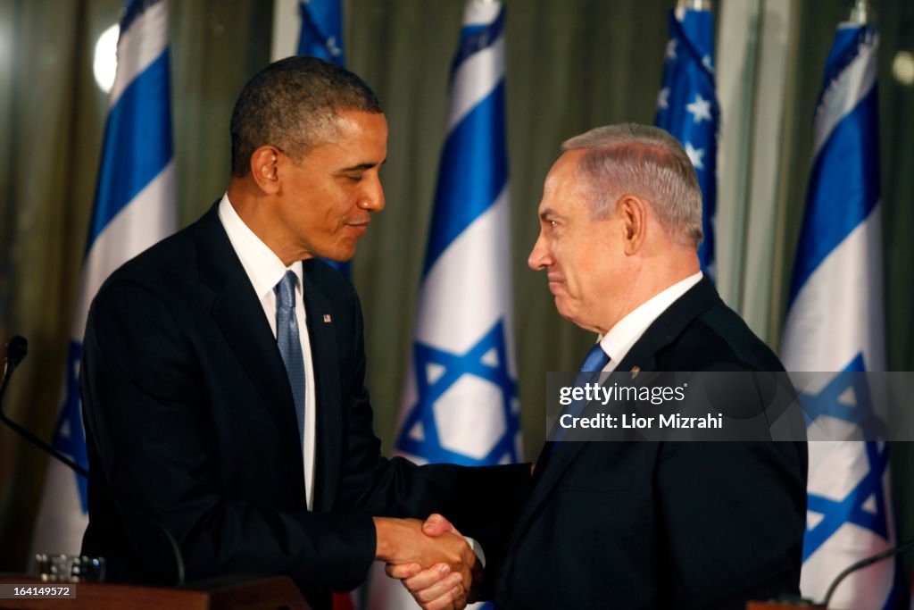 President Obama's Official Visit To Israel And The West Bank - Day One