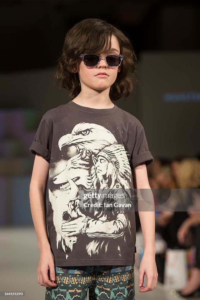 Global Kids Fashion Week SS13 Public Show In Aid Of Kids Company - Front Row & Show