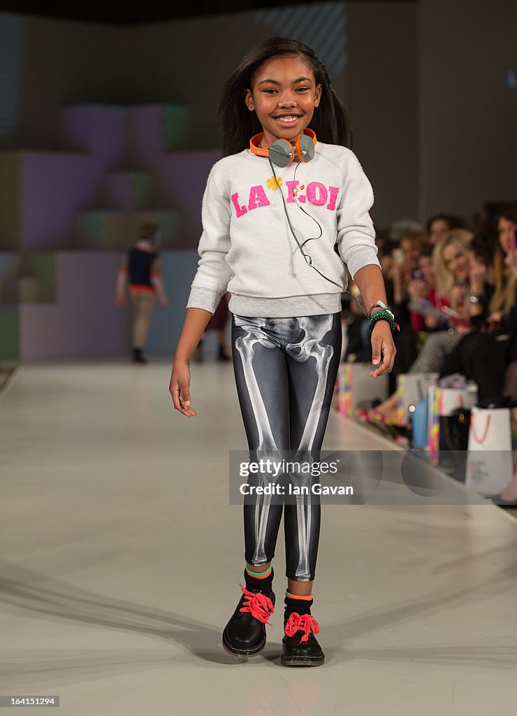 Global Kids Fashion Week SS13 Public Show In Aid Of Kids Company - Front Row & Show