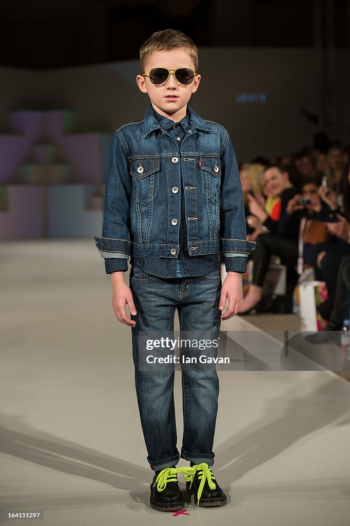 Global Kids Fashion Week SS13 Public Show In Aid Of Kids Company - Front Row & Show