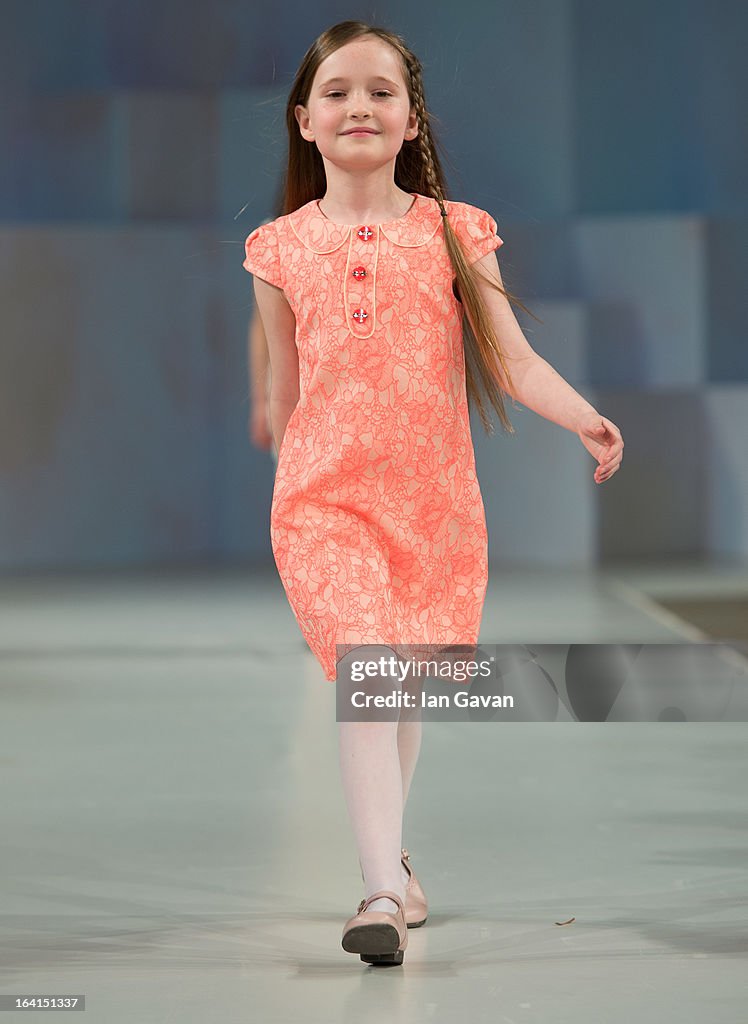 Global Kids Fashion Week SS13 Public Show In Aid Of Kids Company - Front Row & Show