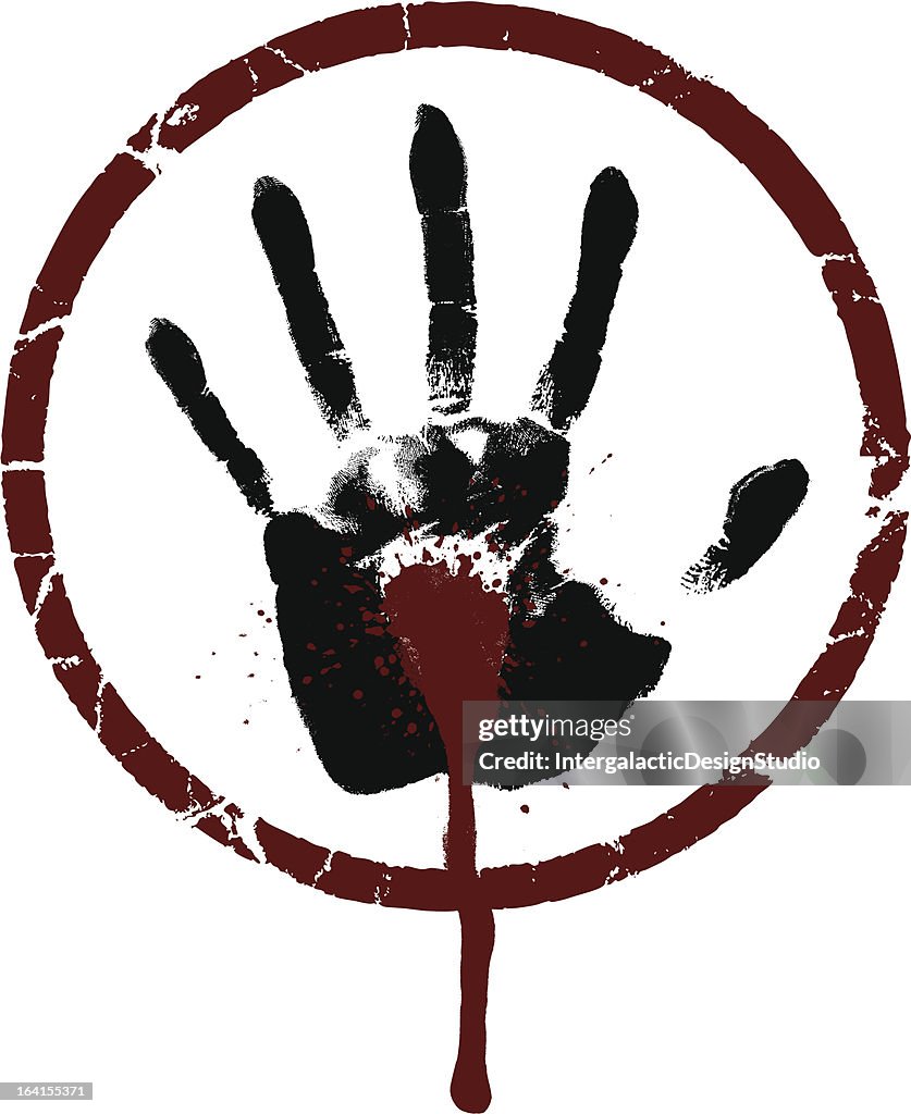 Bleeding Hand