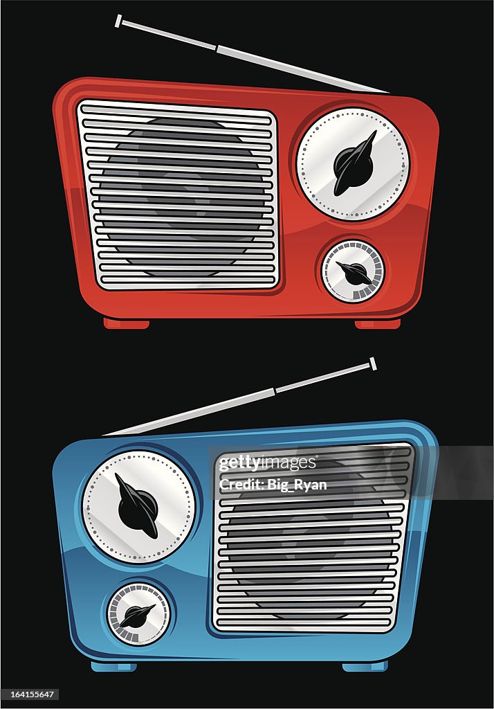Retro radio