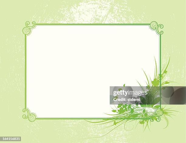 Spring Rectangle Frame Vector Spring Frame High-Res Vector Graphic - Getty Images