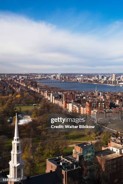 boston, massachusetts, exterior view - boston common stock pictures, royalty-free photos & images