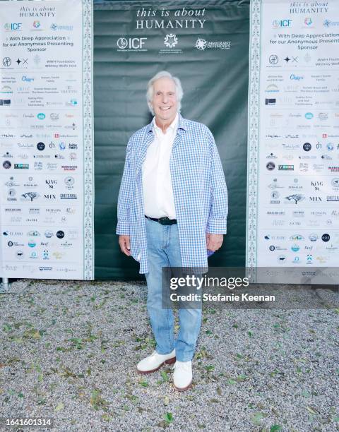 Henry Winkler attends the TIAH 5th Anniversary Soiree at Private Residence on August 26, 2023 in Los Angeles, California.