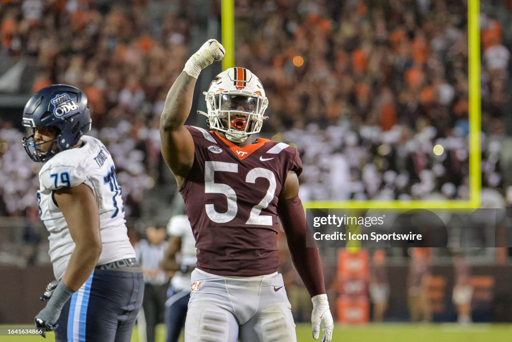 COLLEGE FOOTBALL: SEP 02 Old Dominion at Virginia Tech