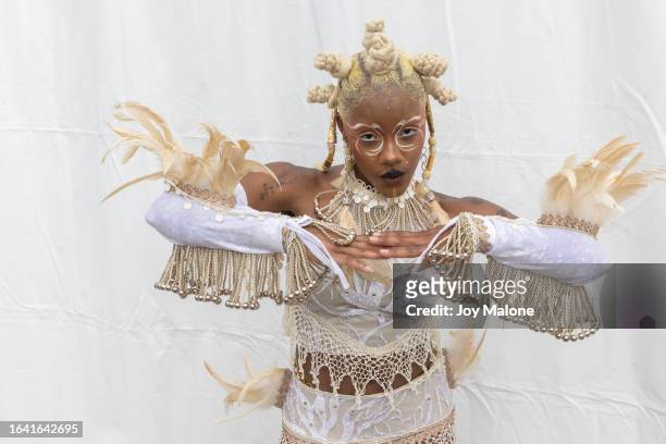 Iniko attends 2023 AfroPunk Brooklyn at Greenpoint Terminal on August 26, 2023 in New York City.
