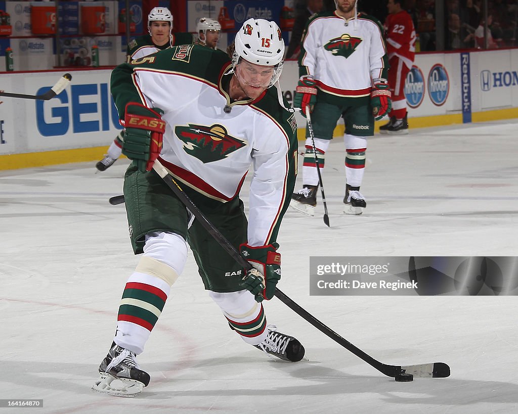 Minnesota Wild v Detroit Red Wings