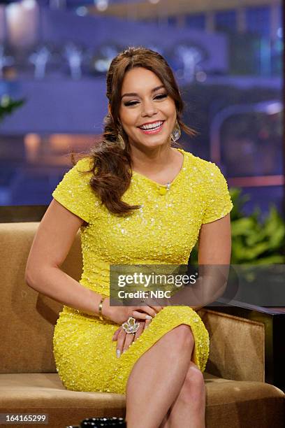 Episode 4428 -- Pictured: Actress Vanessa Hudgens during an interview on March 20, 2013 --