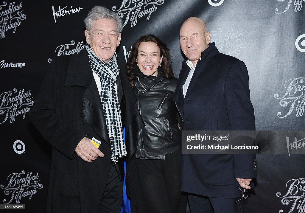 "Breakfast At Tiffany's" Broadway Opening Night - Arrivals And Curtain Call