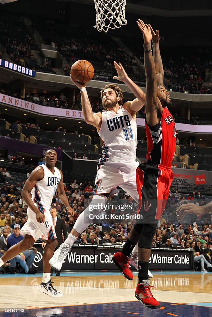 Toronto Raptors v Charlotte Bobcats