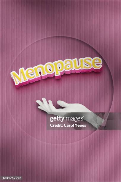 menopause concept - östrogen stock-fotos und bilder