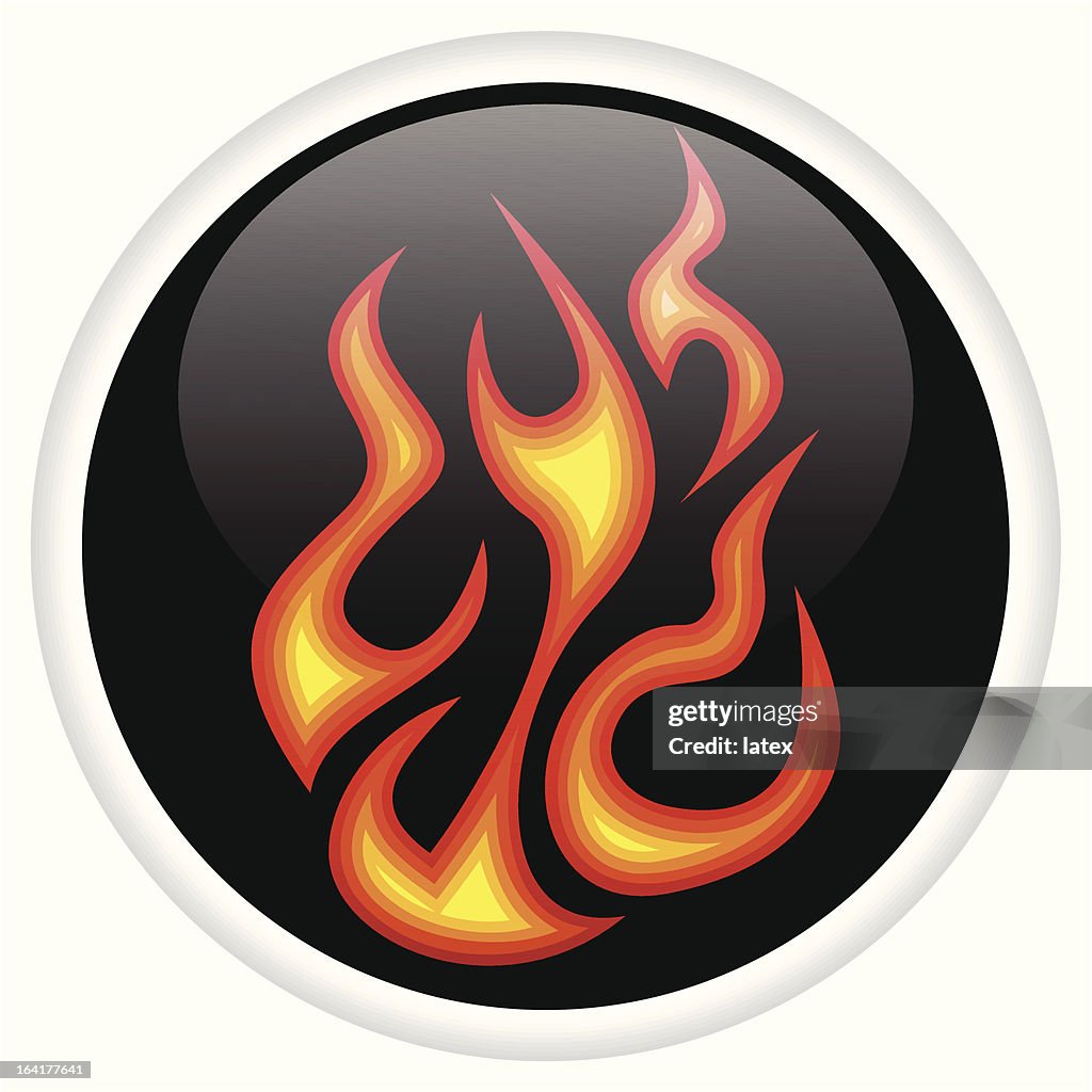 Fire Button High-Res Vector Graphic - Getty Images