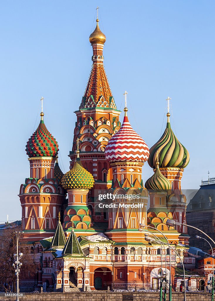 Wonderful Saint Basil's Cathedral, Moscow