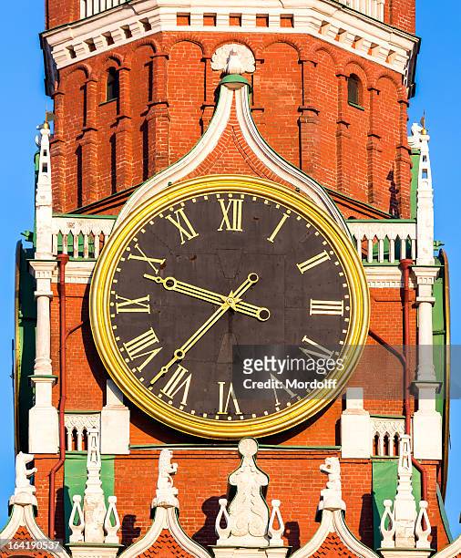 kremlin chimes - spire stock pictures, royalty-free photos & images