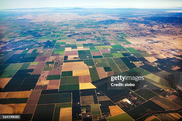 kaliforniens central valley edge - central valley california stock-fotos und bilder