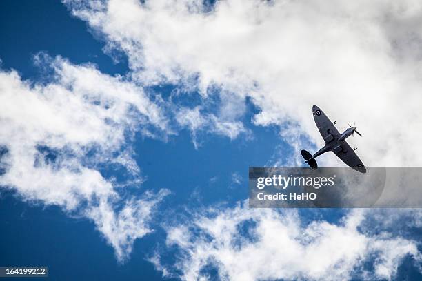 spitfire mkii - spitfire stockfoto's en -beelden