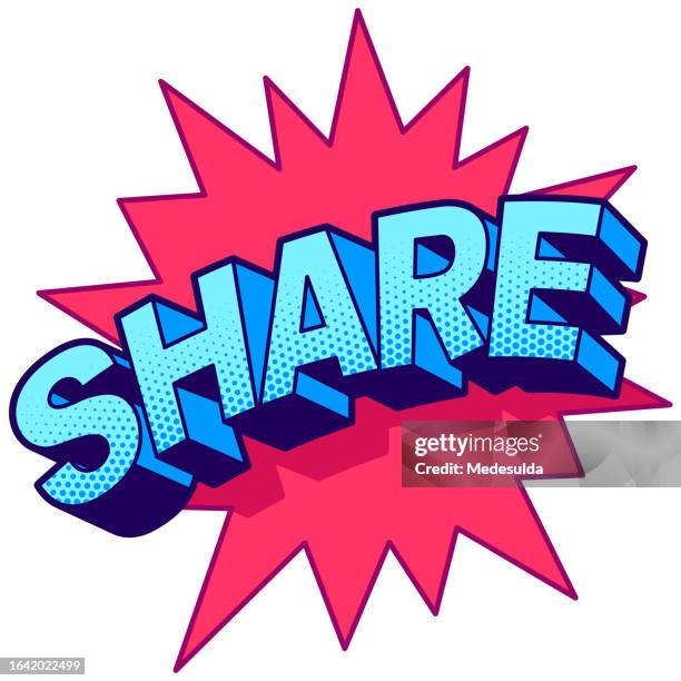 three dimensional "save" text in comic book style. - subscription icon vector stock illustrations