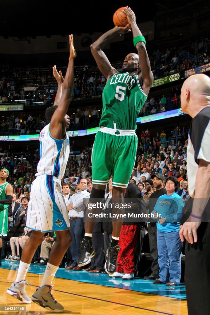 Boston Celtics v New Orleans Hornets