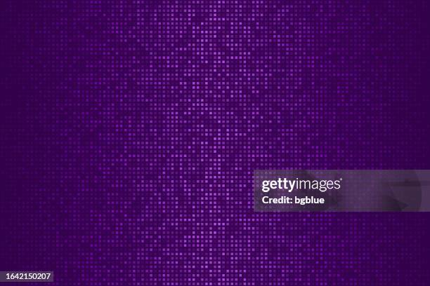 stockillustraties, clipart, cartoons en iconen met abstract purple halftone background with dotted - trendy design - paarse achtergrond