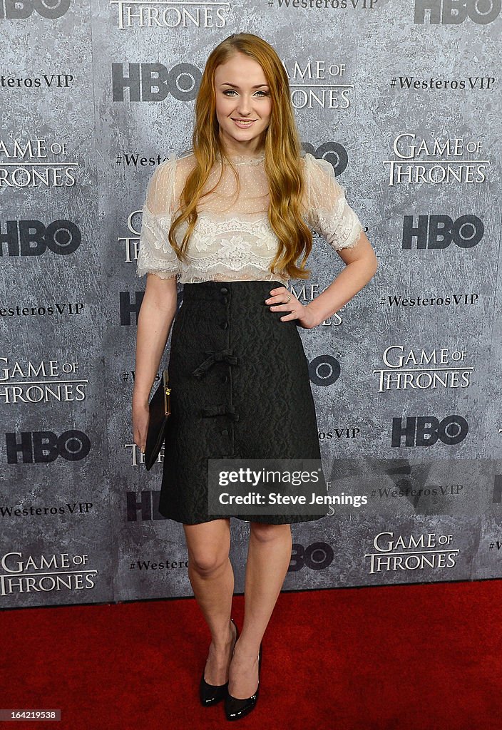 HBO's "Game Of Thrones" Season 3 San Francisco Premiere - Arrivals