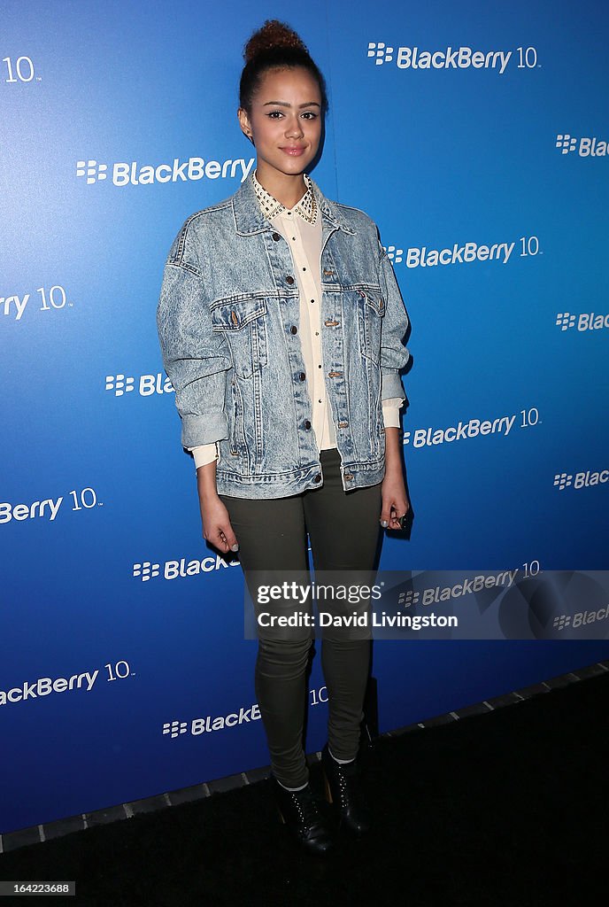 BlackBerry Z10 Smartphone Launch Party - Arrivals