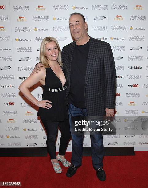 Nightclub & Bar Media Group President and host and Co-Executive Producer of the Spike television show "Bar Rescue" Jon Taffer and his wife Nicole...