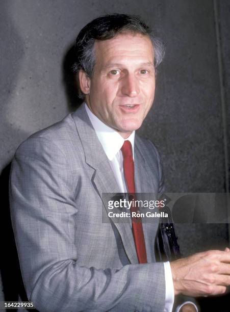Actor Daniel J. Travanti attends the "No on 64!" Benefit to Raise Awareness and Stop Proposition 64 and Lyndon LaRouche on October 22, 1986 at Westin...