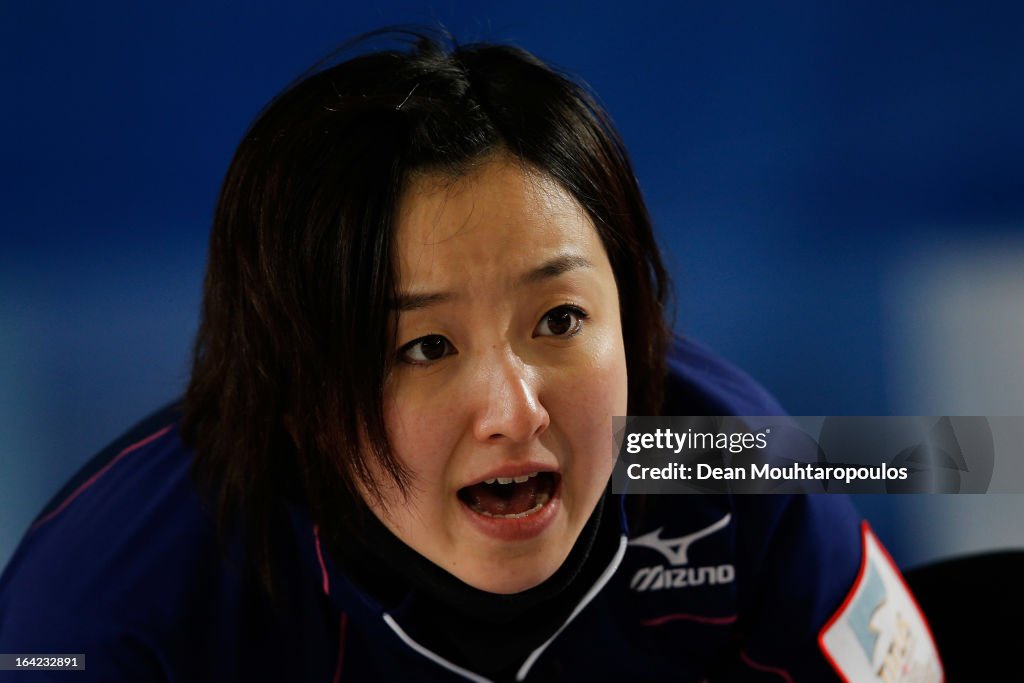 World Women's Curling Championship - Day Six