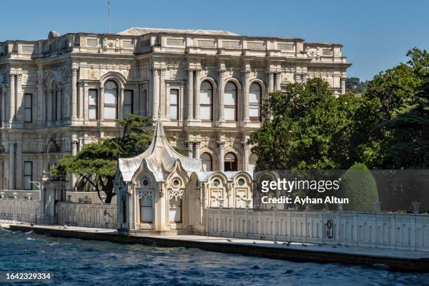 the beylerbeyi palace in uskudar district of istanbul - palace stock pictures, royalty-free photos & images