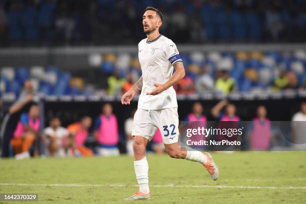 Danilo Cataldi of SS Lazio during the Serie A TIM match between SSC Napoli and SS Lazio at Stadio Diego Armando Maradona Naples Italy on 2 September...